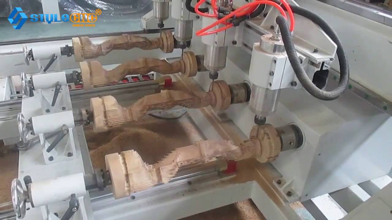 經(jīng)濟(jì)實(shí)惠的3D數(shù)控雕刻機(jī)帶有多個第四旋轉(zhuǎn)軸 經(jīng)濟(jì)實(shí)惠的3D數(shù)控雕刻機(jī)帶有多個第四旋轉(zhuǎn)軸